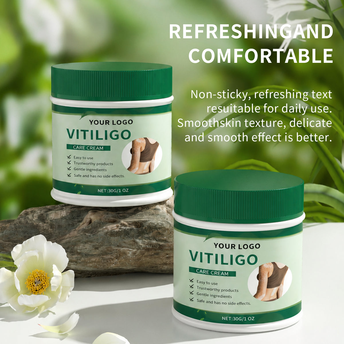 Natural Aloe Vera & Mint Care Cream