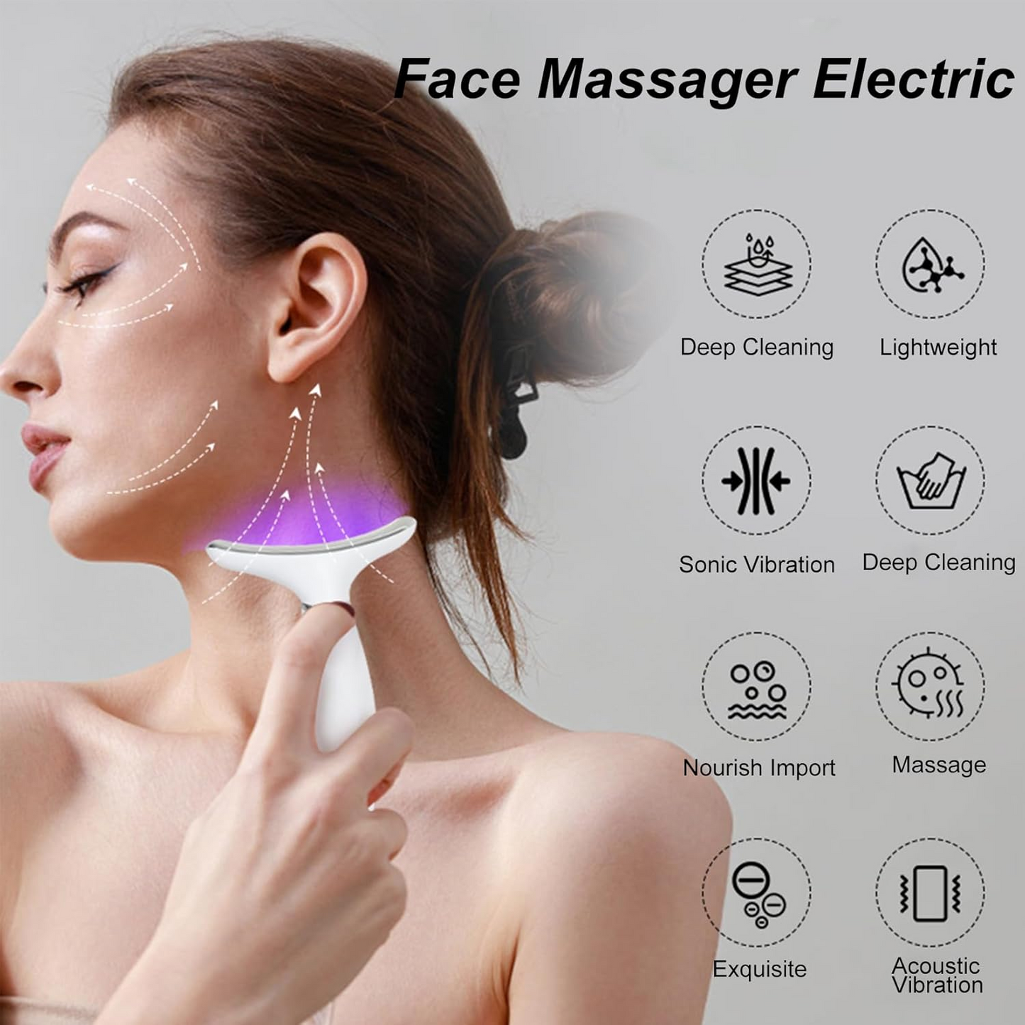 7-in-1 Facial Massager – Multi-Function Skin Care Tool