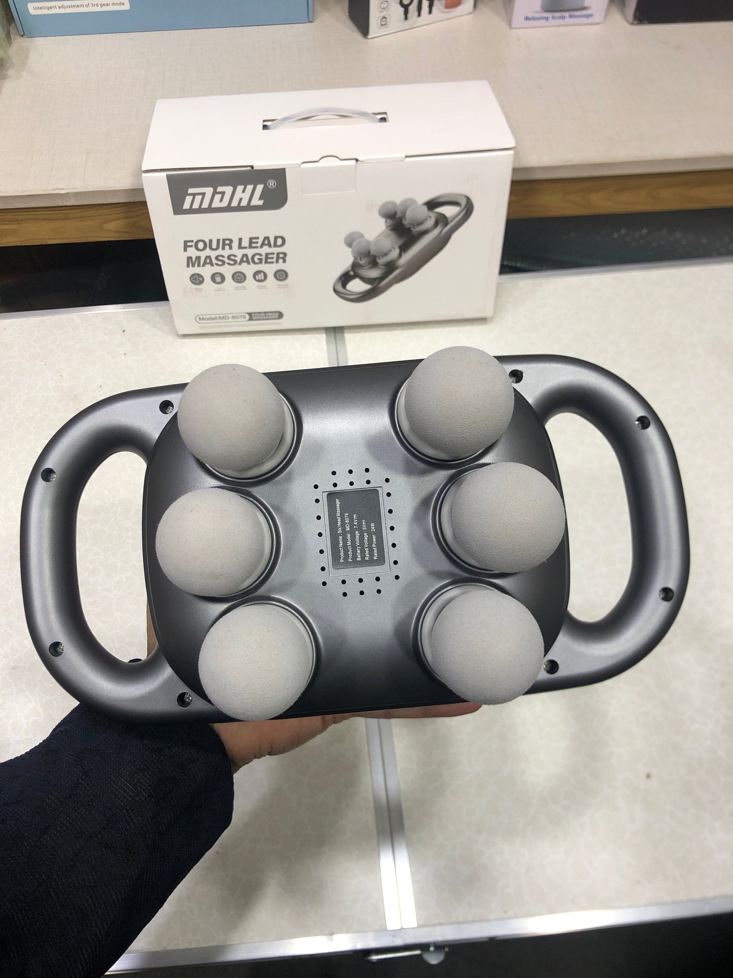 MDHL Multifunctional Six Head Muscle Relaxation Massager MD-8079