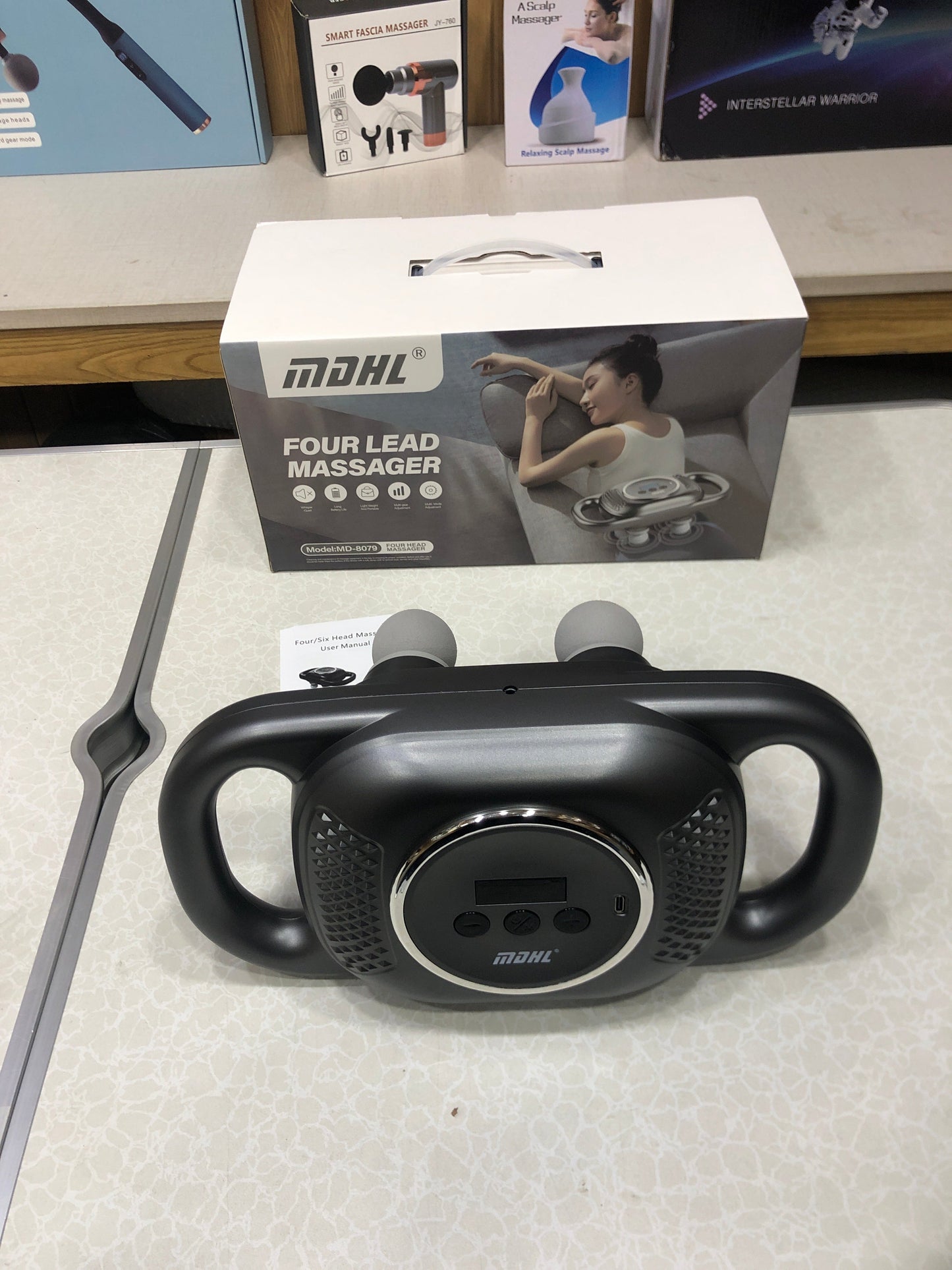 MDHL Multifunctional Six Head Muscle Relaxation Massager MD-8079