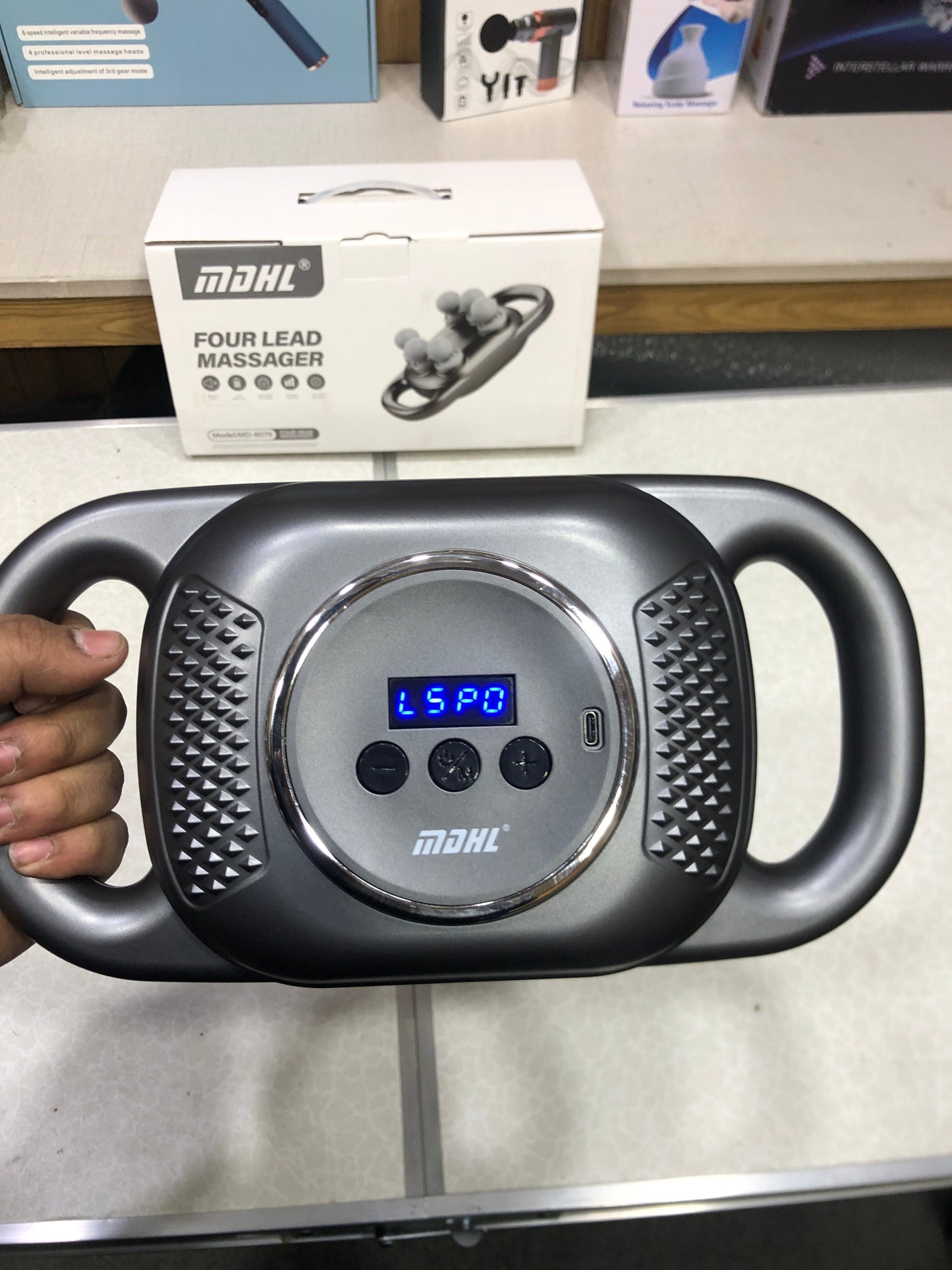 MDHL Multifunctional Six Head Muscle Relaxation Massager MD-8079