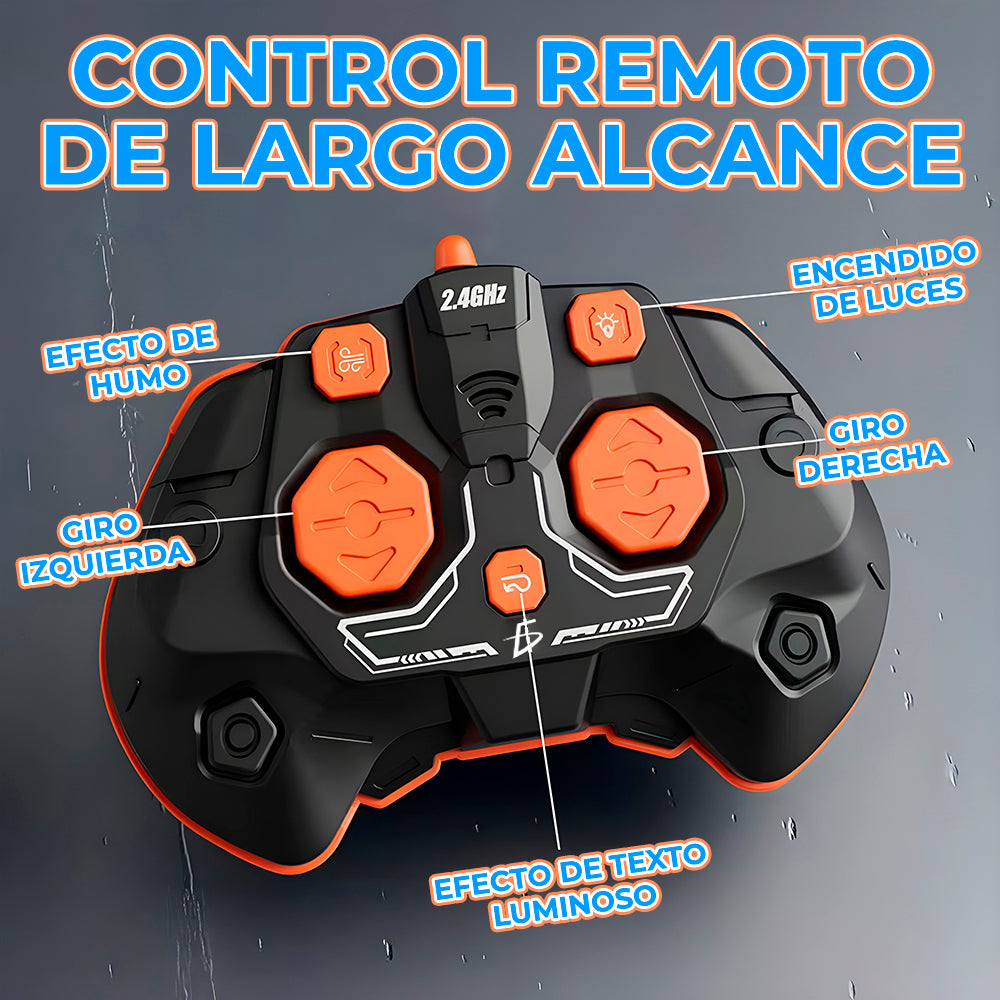 Remote Controlled Transforming Robot Car