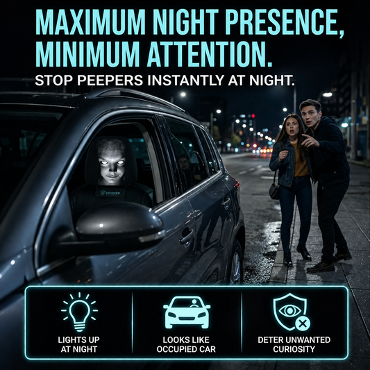 Ghost Face Headrest Covers