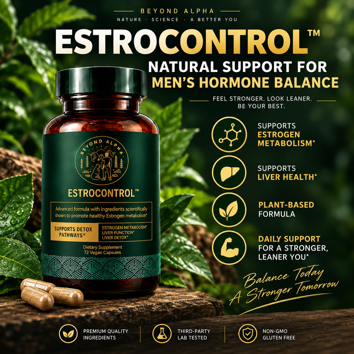 EstroControl™ – For a More Masculine Silhouette