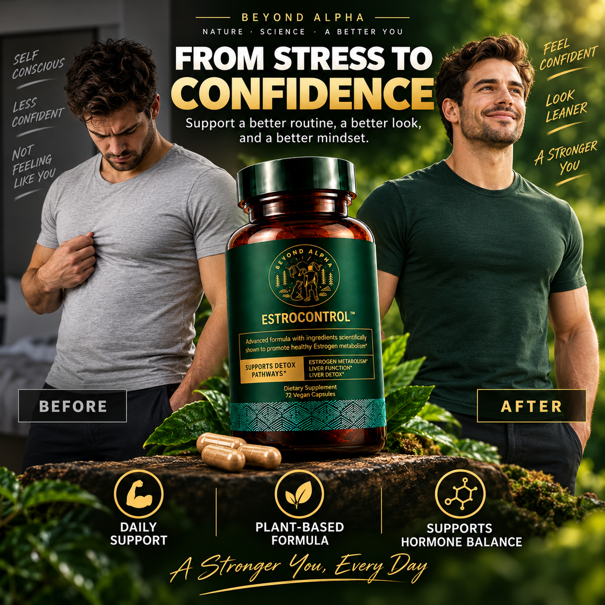 EstroControl™ – For a More Masculine Silhouette