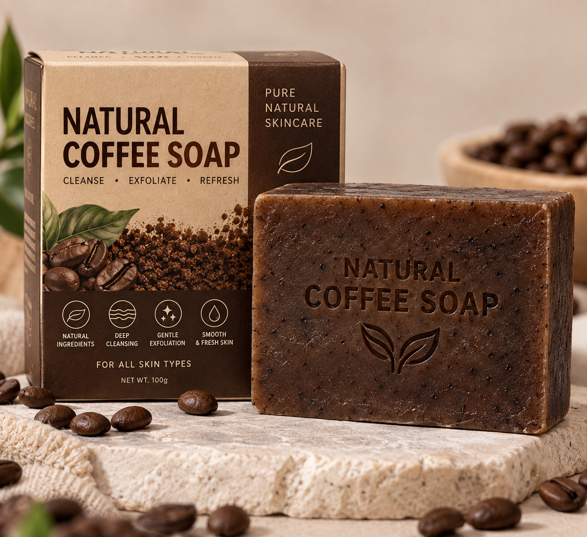 Brightening Coffee Soap