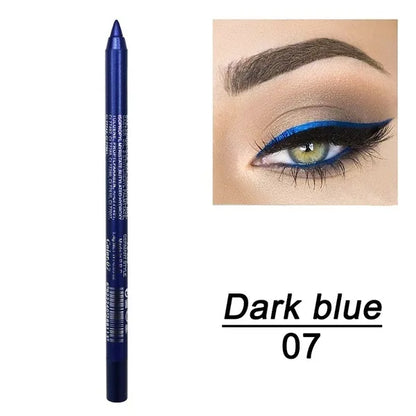 GlamLine™ (14 pcs) Gel Eyeliner Set ✨ — Waterproof, Bold & Shimmering
