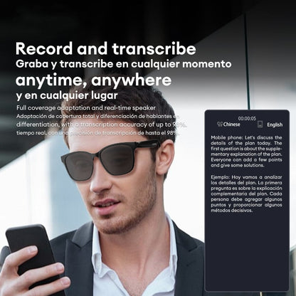 AI Wireless Translation Glasses