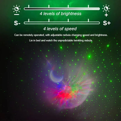 Astronaut Star Galaxy Projector Space Night Light