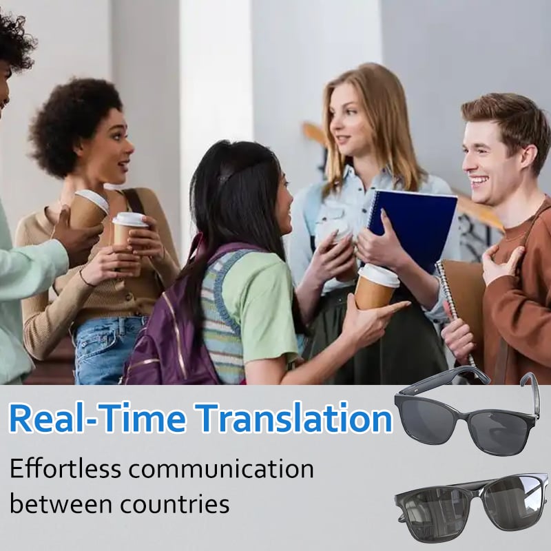 AI Wireless Translation Glasses