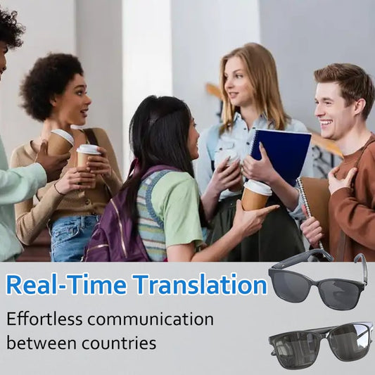 AI Wireless Translation Glasses