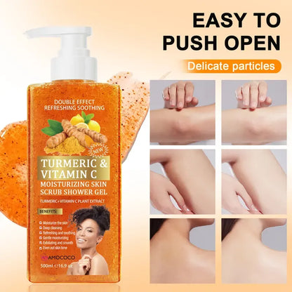 Glow Boost Turmeric Body Scrub Gel